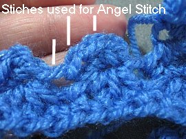 Angel Stitch Fingerless Gloves 6