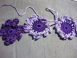 Crochet Flower Dress 6
