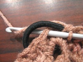 Crocheted Hair Bun 2