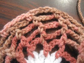 Crocheted Hair Bun 9