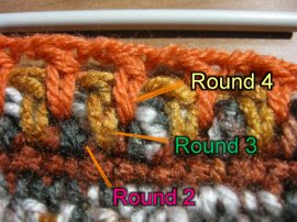 Thick crochet mesh Pot holder 10