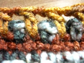 Thick crochet mesh Pot holder 12