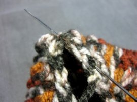Thick crochet mesh Pot holder 16