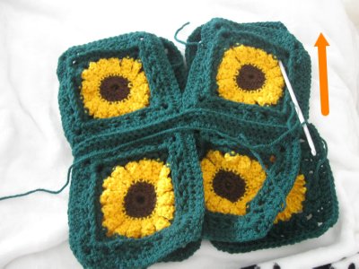 Sunflower Granny Sweater 10