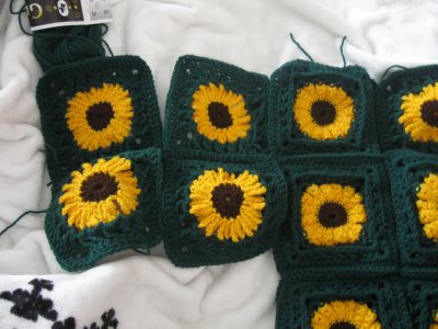 Sunflower Granny Sweater 13