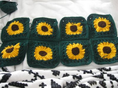 Sunflower Granny Sweater 9