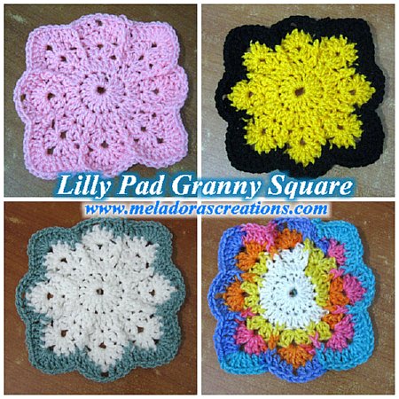 Lilly Pad Granny Square Combined 450 WM