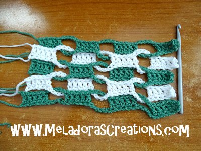 Double Weave and Link Stitch 13