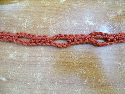 Single Weave and Link Stitch 1