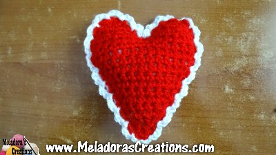 Heart Pin cusion or decoration 8