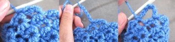Angel Stitch Fingerless Gloves - Crochet Finger less Crochet Gloves - Free Crochet Pattern