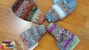 beginner crochet Booties Pattern