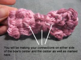 Crochet Puff bow 19