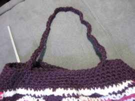 Wavy Stitch Handbag 14