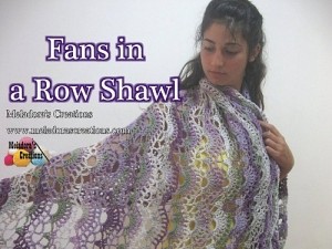 Large Shell Crochet Shawl Pattern