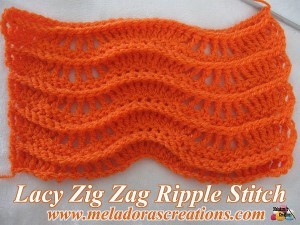 Ripple crochet Stitch