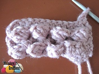 Crochet Embossed Pocket Stitch 9