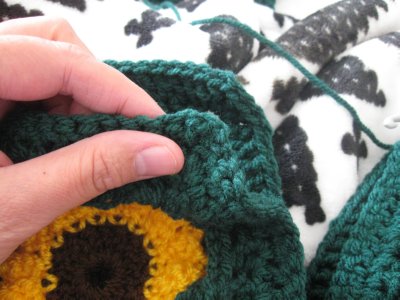 Sunflower Granny Sweater 4