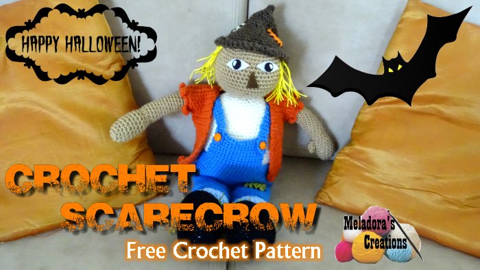 Crochet Halloween Scarecrow – Free Crochet Pattern