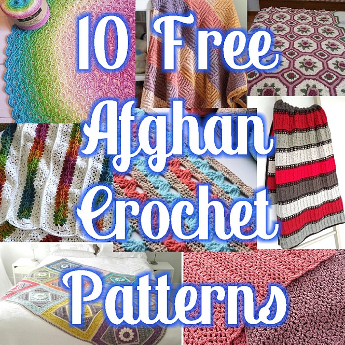 10 Free Afghan Crochet Patterns - Round up Link Blast