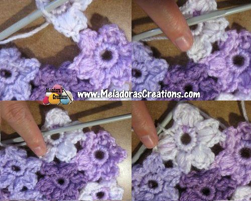 Flower Sweater Crochet CAL - PART ONE - The Flowers & Attaching them