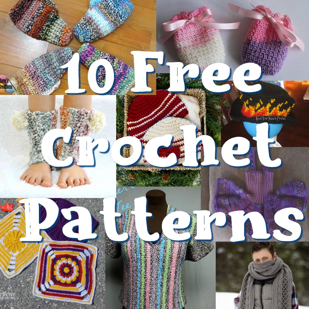 10 Free Crochet Patterns - Oldies but Goodies - Link Blast Round up