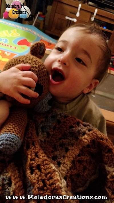 Teddy bear crochet