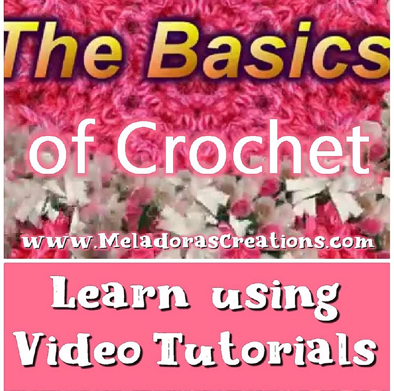 Learn how to crochet using crochet tutorials