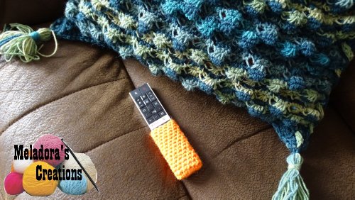 How to Crochet a Remote Control Cover - Crochet Pattern and Tutorial