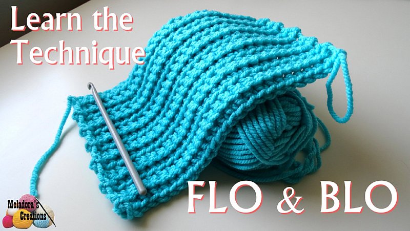 Front Loop Only and Back Loop Only crochet technique - FLO and BLO – Crochet Tutorials