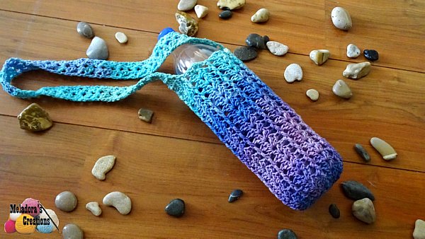 Crochet Bottle Holder - Fancy Bottle Holder – Free Crochet Pattern