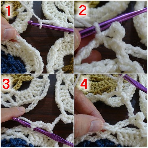 Granny Square Afghan - Medieval Square Afghan – Free Crochet Pattern