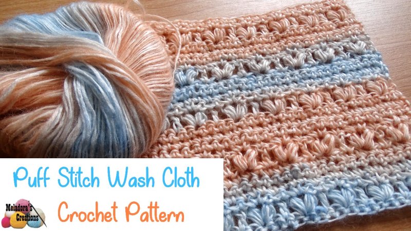Crochet Heart Wash Rag – Modal Yarn - Free Crochet Pattern - Ice Yarns