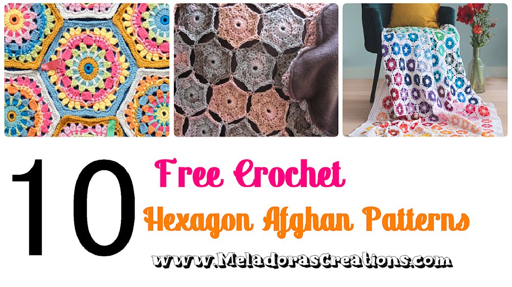 10 Free Crochet Hexagon Afghan Patterns – Free Crochet Pattern Round up