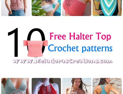 10 Halter Top Crochet Patterns – Free Crochet Pattern Link blast