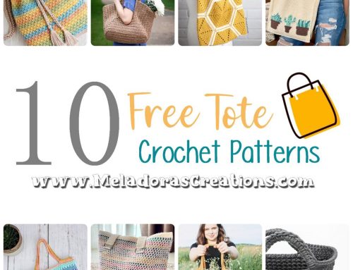 10 Free Tote Bag Crochet Pattern Round up