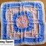 Reverb Granny Square – 12 inch Granny Square - Free Crochet pattern
