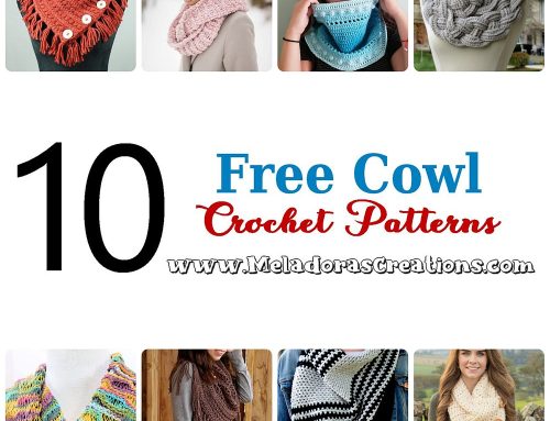 10 Free Cowl Crochet Patterns – Crochet Pattern Round up