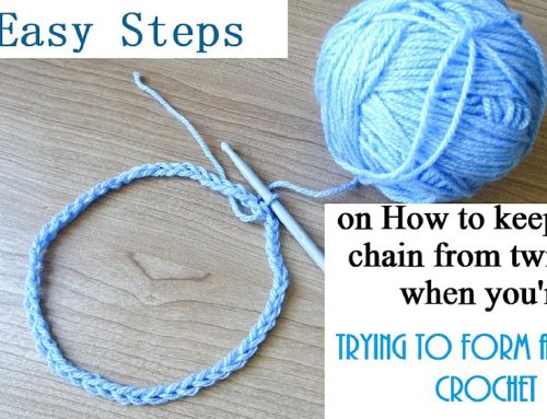 5 easy Steps to keep your chain from twisting when you’re trying to form a ring in crochet